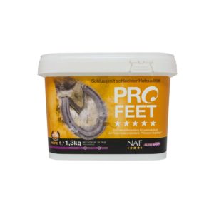 NAF ProFeet Pulver 1,3kg | Zusatzfutter für bessere Hufe