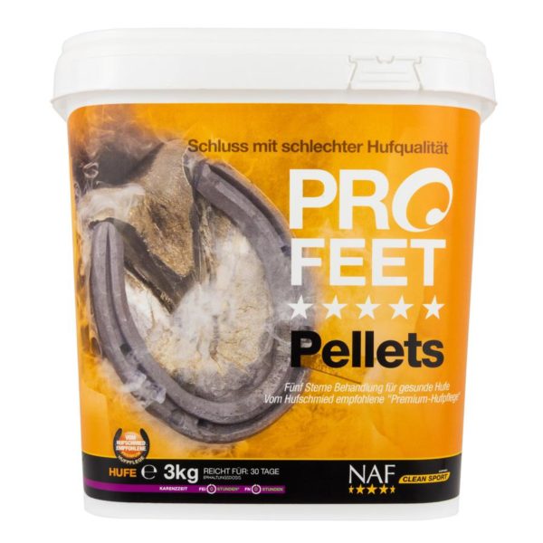 NAF ProFeet Pellets 3 kg | gegen brüchige Hufe