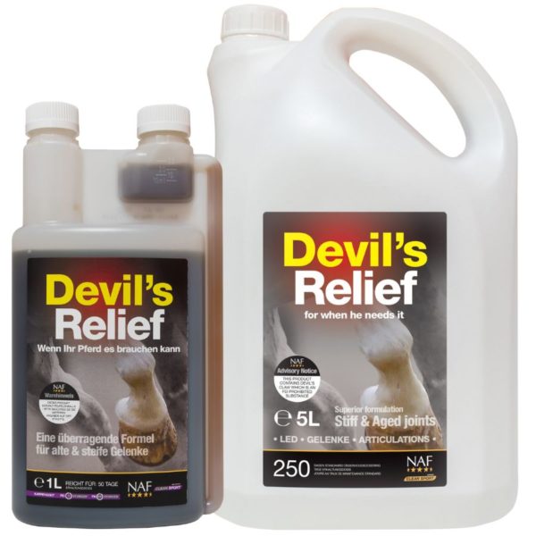 NAF Devils Relief | flüssige Teufelskralle für Pferde