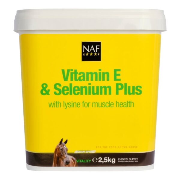 NAF Vitamin E und Selen Plus 2,5kg | gegen Selenmangel