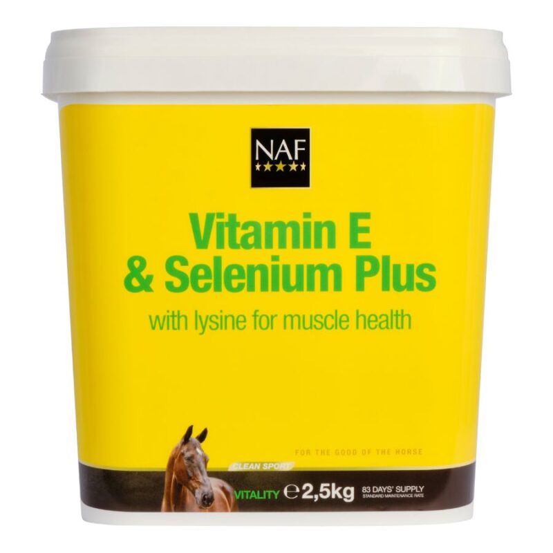 NAF Vitamin E und Selen Plus 2,5kg | gegen Selenmangel