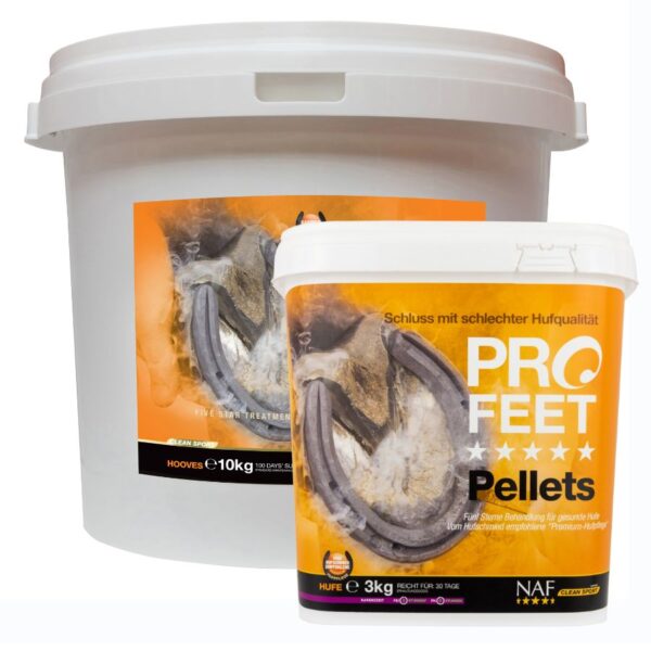 NAF ProFeet Pellets | gegen brüchige Hufe