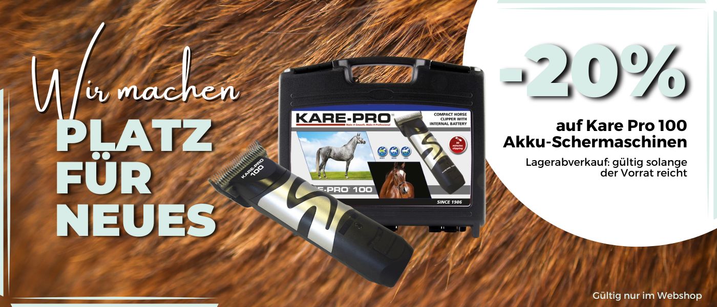 Schermaschinen Abverkauf - Kare Pro 100 in Aktion